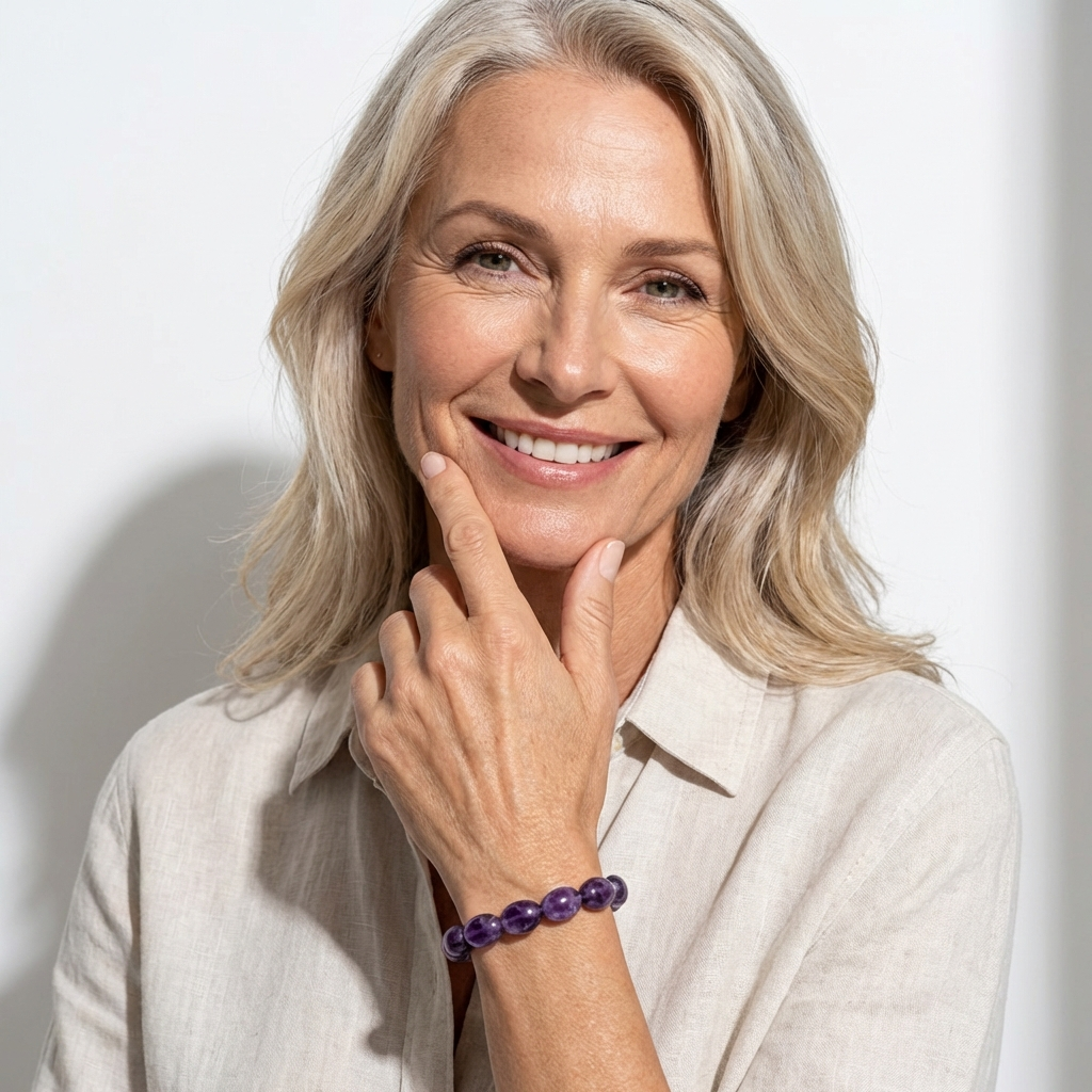 HELIA® AMETHYST RESET BRACELET