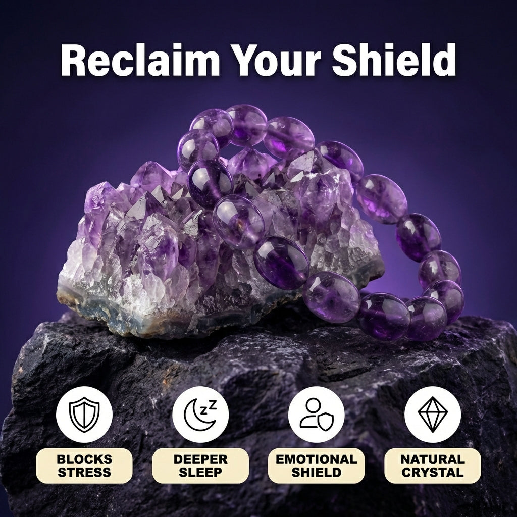 HELIA® AMETHYST RESET BRACELET