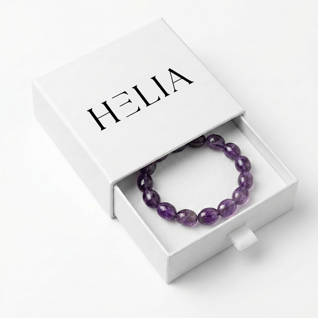 HELIA® AMETHYST RESET BRACELET